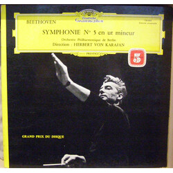 Ludwig van Beethoven / Herbert von Karajan / Berliner Philharmoniker Symphonie N°5 en Ut Mineur, Op. 67 Vinyl LP USED