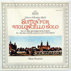 Johann Sebastian Bach / Pierre Fournier Suiten Für Violoncello Solo Vinyl LP USED