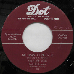 Billy Vaughn Autumn Concerto / Angel, Angel USED VINYL 7INCH 45 RPM