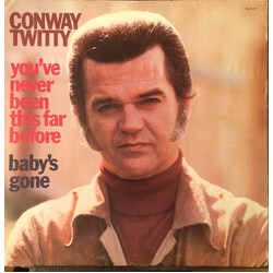 Conway Twitty You've Never Been This Far Before / Baby's Gone Vinyl LP USED