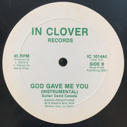 Pastor Noble And Friends God Gave Me You USED VINYL 12INCH SINGLE