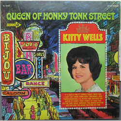 Kitty Wells Queen Of Honky Tonk Street Vinyl LP USED