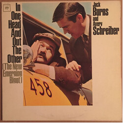 Jack Burns / Avery Schreiber In One Head And Out The Other The New Emerging Bigot Vinyl LP USED