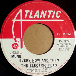 The Electric Flag Every Now And Then USED VINYL 7INCH 45 RPM PROMO STEREO MONO