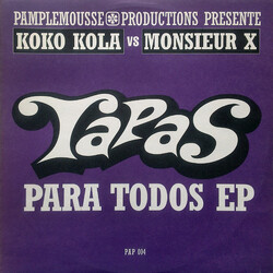 Koko Kola / Monsieur X Tapas Para Todos EP VINYL 12" USED
