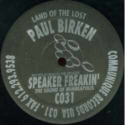 Paul Birken Speaker Freakin' VINYL 12" USED