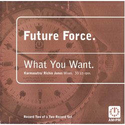 Future Force What You Want (Karmasutra / Richie Jones Mixes) USED VINYL 12INCH 33 S RPM