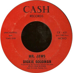 Dickie Goodman Mr. Jaws USED VINYL 7INCH 45 RPM STYRENE MONO