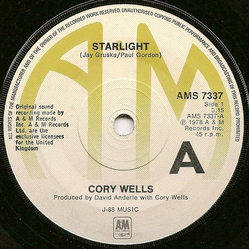 Cory Wells (2) Starlight Vinyl 7" USED