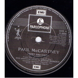 Paul McCartney Ebony And Ivory USED VINYL 7INCH 45 RPM SINGLE STEREO