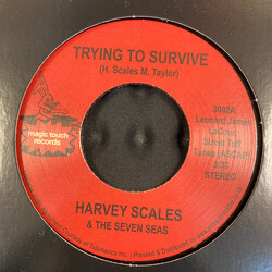 Harvey Scales / The Seven Seas Trying To Survive / Bump Your Thang USED VINYL 7INCH 45 RPM RECORD STORE DAY SINGLE REISSUE