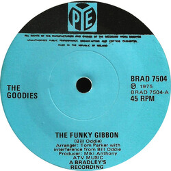 The Goodies The Funky Gibbon USED VINYL 7INCH 45 RPM SINGLE