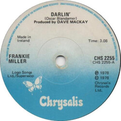 Frankie Miller Darlin' USED VINYL 7INCH SINGLE 45 RPM
