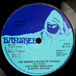 The Fureys & Davey Arthur The Green Fields Of France USED VINYL 7INCH 45 RPM