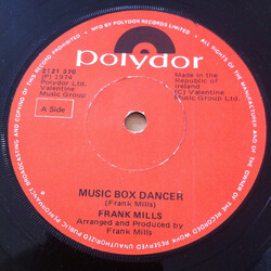Frank Mills Music Box Dancer USED VINYL 7INCH 45 RPM SINGLE