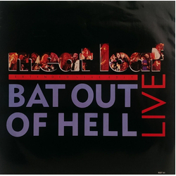 Meat Loaf Bat Out Of Hell Live Vinyl 12" USED