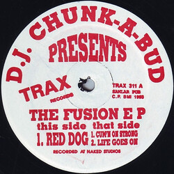 DJ Chunk-A-Bud The Fusion EP USED VINYL 12INCH EP 33 S RPM