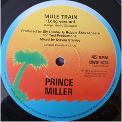 Count Prince Miller Mule Train USED VINYL 12INCH