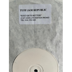 TJR Just Gets Better USED VINYL 12INCH WHITE LABEL LIMITED EDITION PROMO