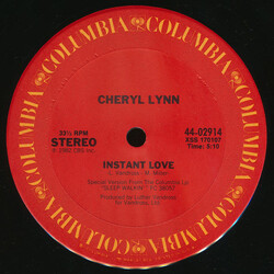 Cheryl Lynn Instant Love USED VINYL 12INCH 33 S RPM STEREO