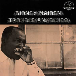 Sidney Maiden Trouble An' Blues Vinyl LP USED