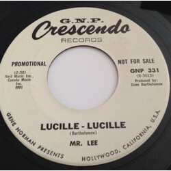 Mr. Lee (14) Lucille - Lucille USED VINYL 7INCH 45 RPM SINGLE PROMO
