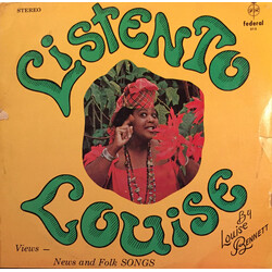 Louise Bennett Listen To Louise Vinyl LP USED