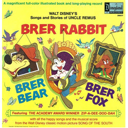 Various Walt Disney's Songs And Stories Of Uncle Remus Vinyl LP USED