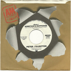 Peter Frampton (Baby) Somethin's Happening USED VINYL 7INCH 45 RPM PROMO