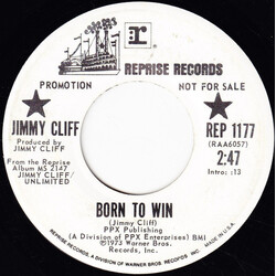 Jimmy Cliff Born To Win / Black Queen USED VINYL 7INCH 45 RPM PROMO