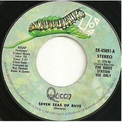 Queen Seven Seas Of Rhye USED VINYL 7INCH SINGLE PROMO STEREO MONO 45 RPM