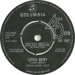 Downliners Sect Little Egypt USED VINYL 7INCH 45 RPM SINGLE