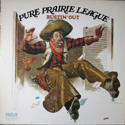 Pure Prairie League Bustin' Out Vinyl LP USED