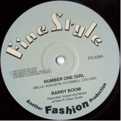 Barry Boom Number One Girl Vinyl 12" USED