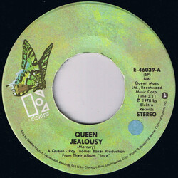 Queen Jealousy USED VINYL 7INCH SINGLE STEREO