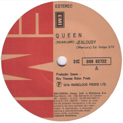 Queen Jealousy USED VINYL 7INCH SINGLE