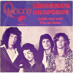 Queen Bohemian Rhapsody USED VINYL 7INCH SINGLE REPRESS