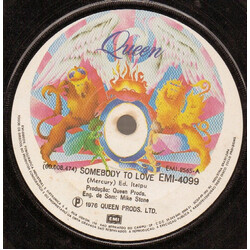Queen Somebody To Love USED VINYL 7INCH SINGLE 33 S RPM