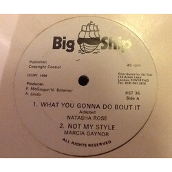 Natasha Rose What You Gonna Do Bout It Vinyl 12" USED