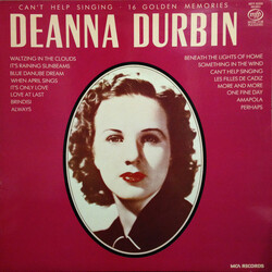 Deanna Durbin Can't Help Singing Vinyl LP USED