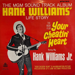 Hank Williams Jr. Your Cheatin' Heart (Original Motion Picture Sound Track) Vinyl LP USED