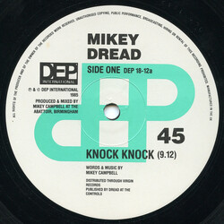 Mikey Dread Knock Knock USED VINYL 12INCH