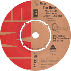Queen Now I'm Here VINYL 7" USED