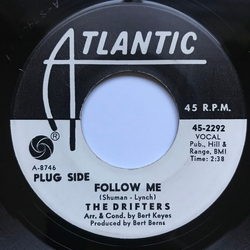 The Drifters Follow Me Vinyl 7" USED