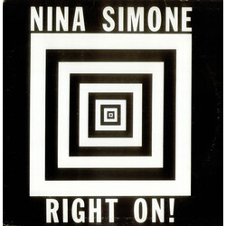 Nina Simone Right On! Vinyl LP USED