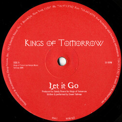Kings Of Tomorrow Let It Go VINYL 12" USED