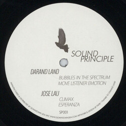 DaRand Land / Jose Lau Sound Principle 01 USED VINYL 12INCH 33 S RPM