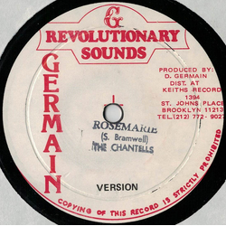 The Chantells Rosemarie Vinyl 12" USED