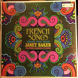 Ernest Chausson / Maurice Ravel / Maurice Delage / Janet Baker / Melos Ensemble Of London French Songs Vinyl LP USED