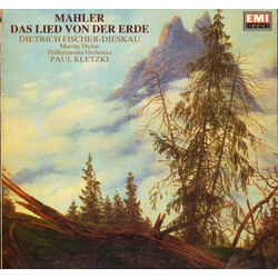 Gustav Mahler / Dietrich Fischer-Dieskau / Murray Dickie / Philharmonia Orchestra / Paul Kletzki Das Lied Von Der Erde Vinyl LP USED